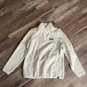 L.L. Bean quarter button pull-over sweatshirt